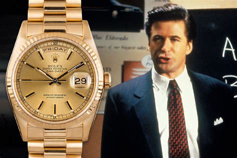 glengarry glen ross rolex daydate|Famous Movie Watches: A Complete Guide to Watches Worn in .